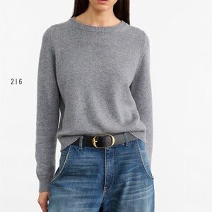 Nili Lotan Gray Cashmere Sweater